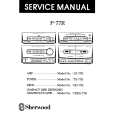 SHERWOOD DD77R Manual de Servicio