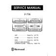 SHERWOOD TX77R Manual de Servicio