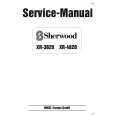 SHERWOOD XR3820 Manual de Servicio